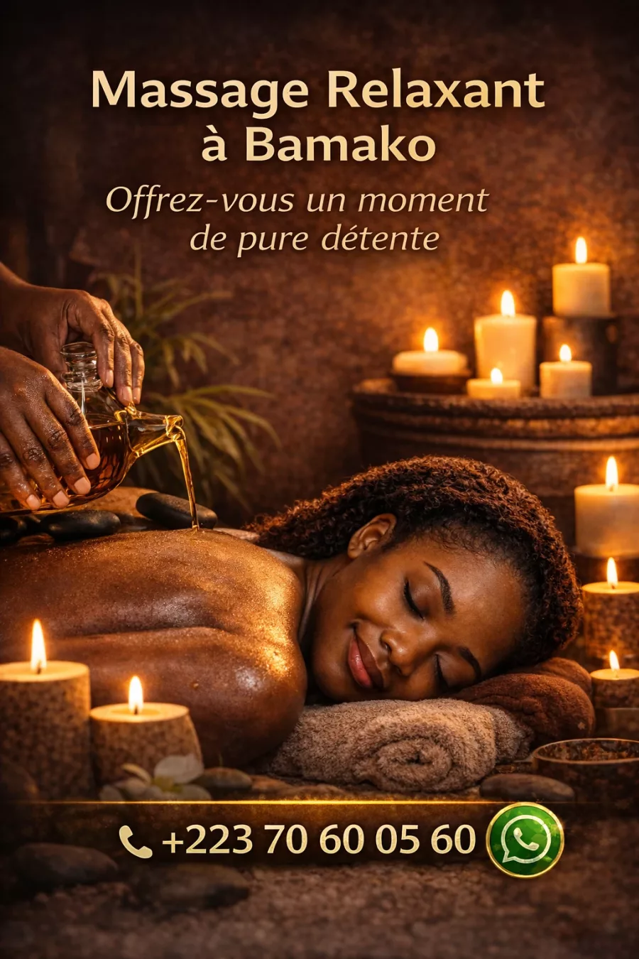 Massage Relaxant à Bamako – Détente Massage ACI 2000 - Hamdallaye ACI 2000 (Bamako)