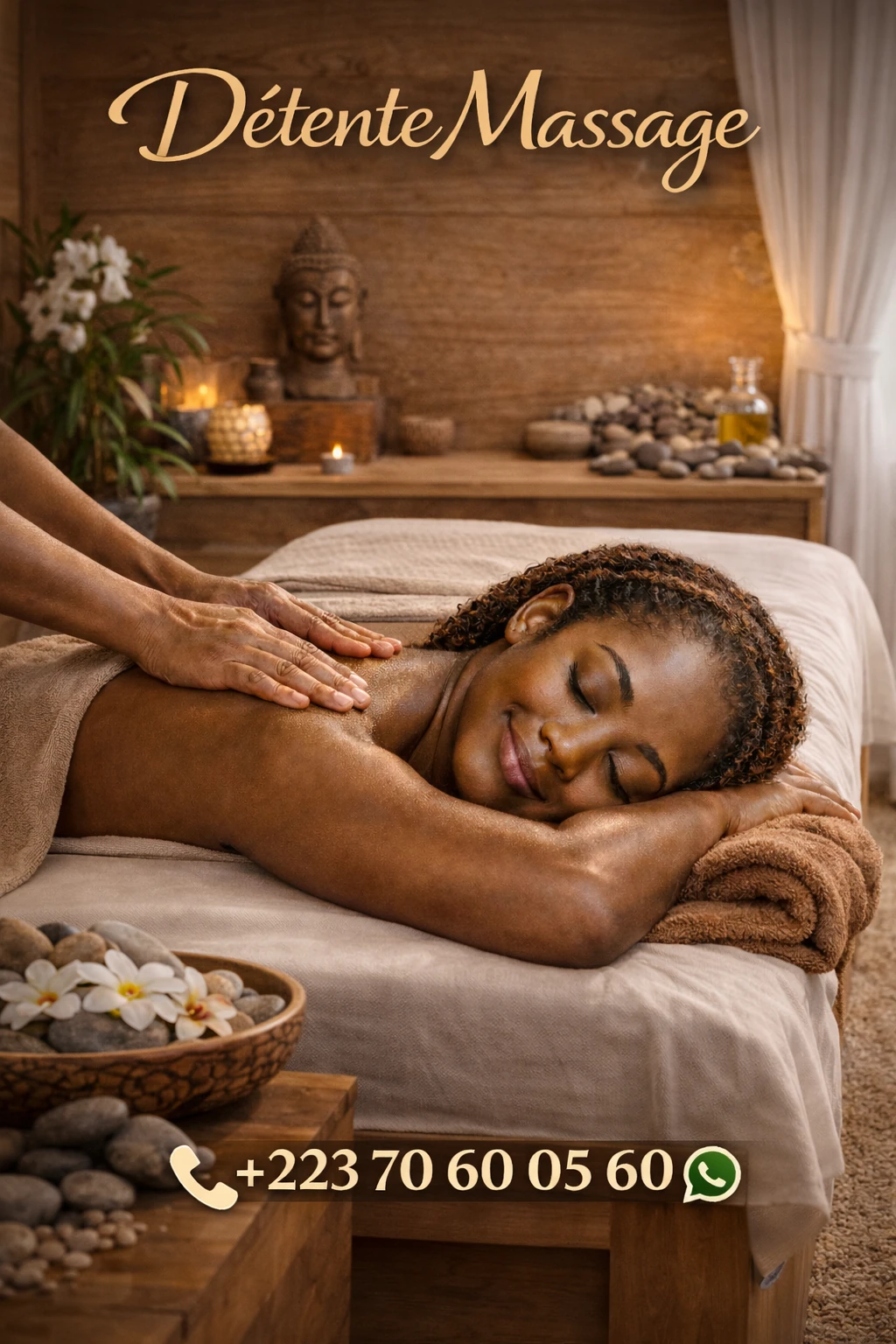 Massage Complet à Bamako – Détente Massage ACI 2000 - Hamdallaye ACI 2000 (Bamako)