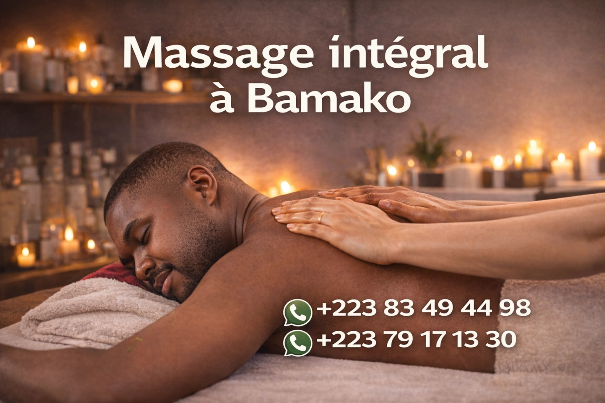 Massage intégral à Bamako – Sébénikoro | Aïcha Bien-Être - Sébénikoro (Bamako)