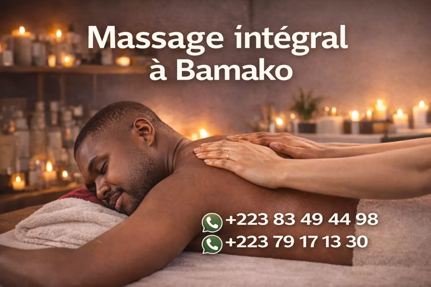 Massage intégral à Bamako – Sébénicoro | Aïcha Bien-Être