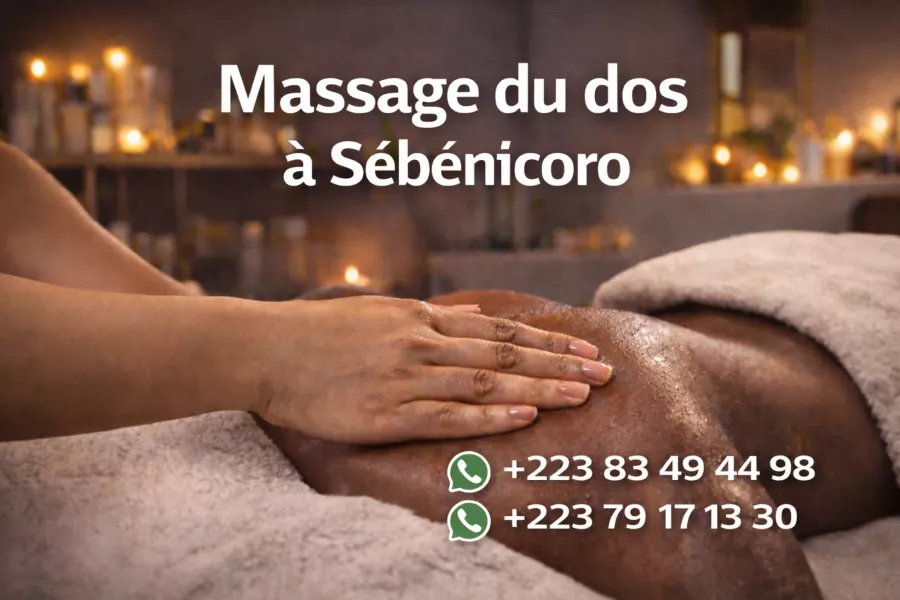 Massage du dos à Sébénicoro – Soulagement rapide | Bamako