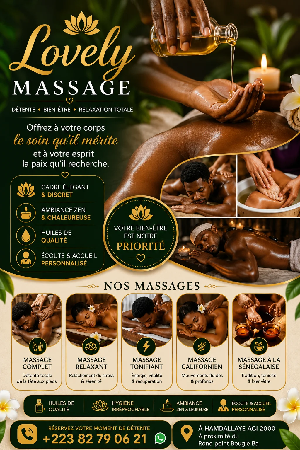 Massage Relaxant Lovely Massage — Anti-stress & détente