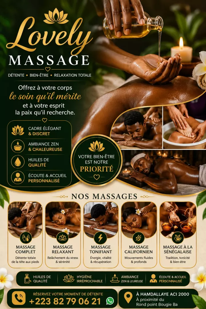 Massage Relaxant Lovely Massage — Anti-stress et détente
