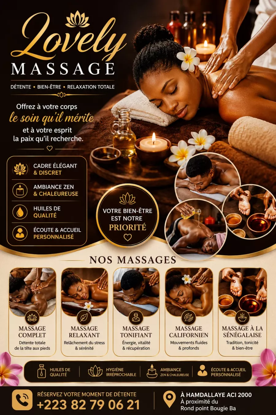 Lovely Massage - Massage - Hamdallaye ACI 2000 (Bamako)